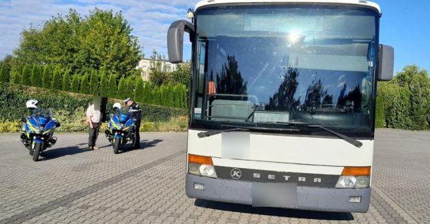 Autobus, którym miały jechać dzieci był w złym stanie technicznym