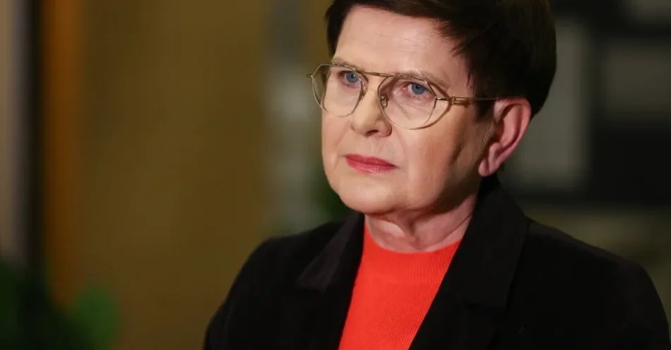 zdjęcie: B. Szydło o przyszłości PiS: emocje opadną i dojdzie do porozumienia / Oświęcim, 17.01.2025. Europosłanka PiS Beata Szydło na spotkaniu pn.