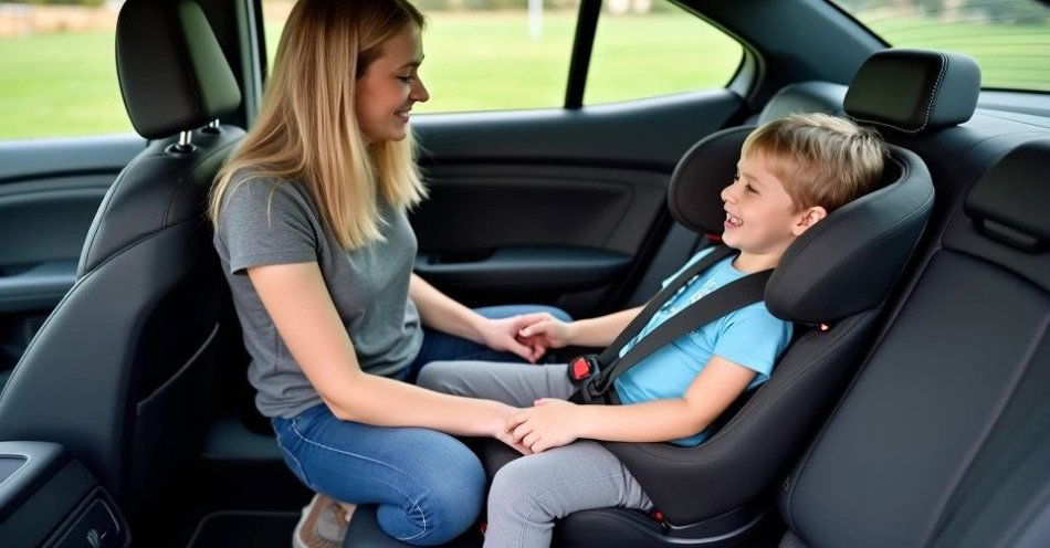 zdjęcie: Jak bezpiecznie przewozić dziecko w samochodzie Porady policji / TM/ przykładowa ilustracja