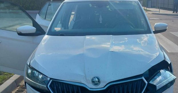 Zderzenie aut w Piotrkowie Kujawskim