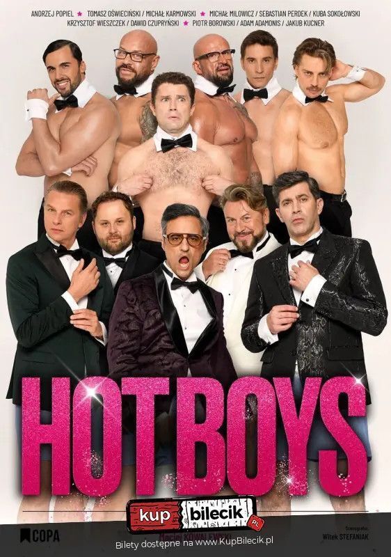 zdjęcie: Pierwsza na świecie rozbierana komedia teatralna o boysbandzie! / kupbilecik24.pl / Pierwsza na świecie rozbierana komedia teatralna o boysbandzie!