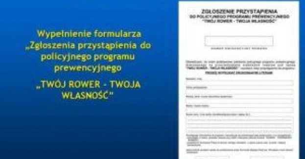 "Twój rower - Twoja własność" - wrocławscy policjanci zapraszają do znakowania rowerów