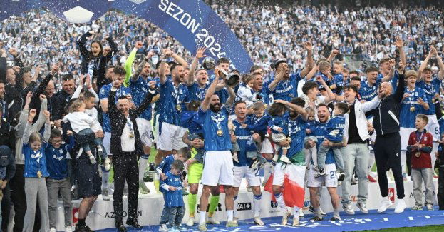 Ekstraklasa piłkarska - Lech Poznań mistrzem Polski