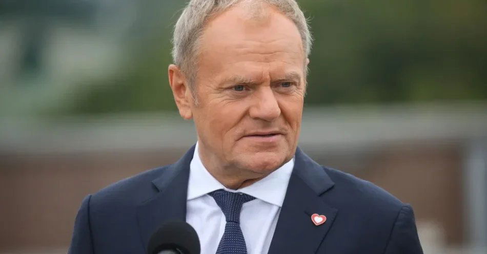zdjęcie: Tusk: Kasia Niewiadoma-Phinney liderką Tour de France po genialnym zwycięskim etapie / Warszawa, 13.07.2026. Premier Donald Tusk podczas konferencji prasowej, 13 bm. w stołecznym Centrum Nauki Kopernik. Spostkanie dot. ogłoszenia siedziby Centrum Europejskiej Agencji Kosmicznej w Polsce. (aldg) PAP/Leszek Szymański