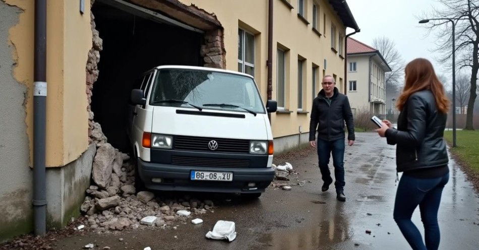 zdjęcie: Pijany kierowca uderzył w elewację i twierdził że nie prowadził / TM/ przykładowa ilustracja