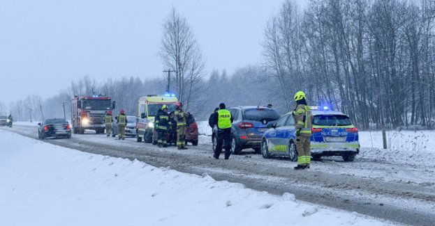 Wypadek w Futorach Dwoje dzieci przewiezione do szpitala
