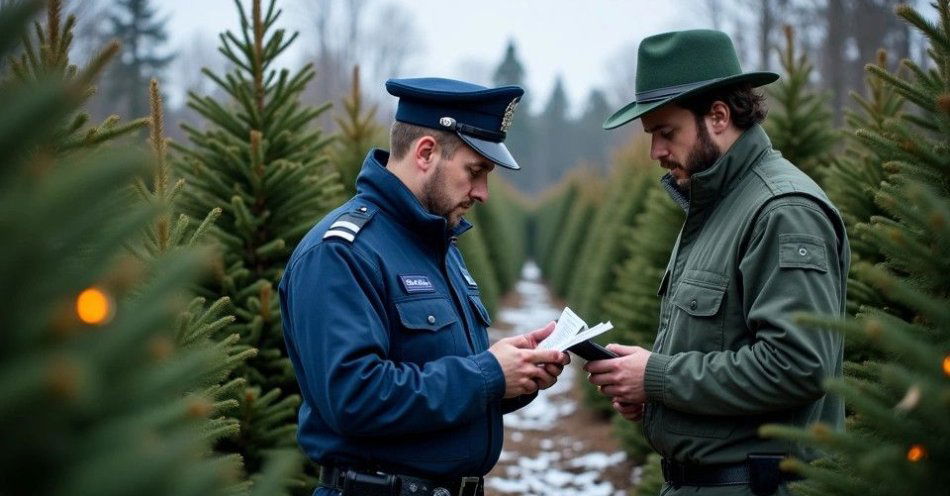 zdjęcie: Akcja Choinka w Gdańsku Policja i leśnicy patrolują lasy / TM/ przykładowa ilustracja