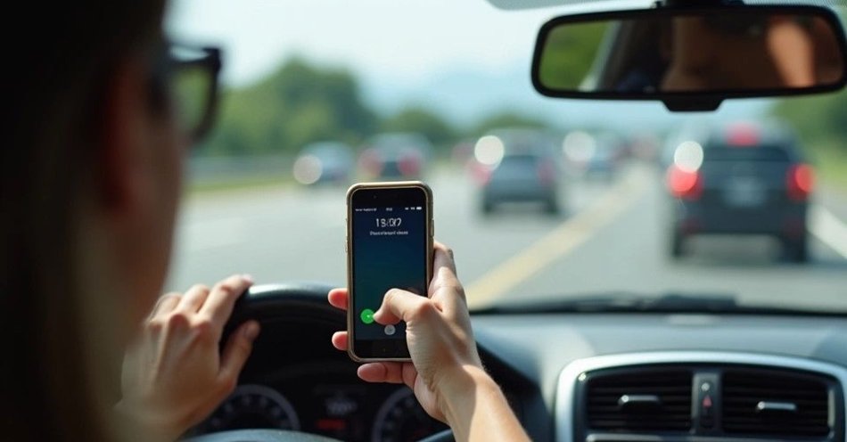 zdjęcie: Kampania Nie przydzwoń za kierownicą: telefon zabija koncentrację / TM/ przykładowa ilustracja