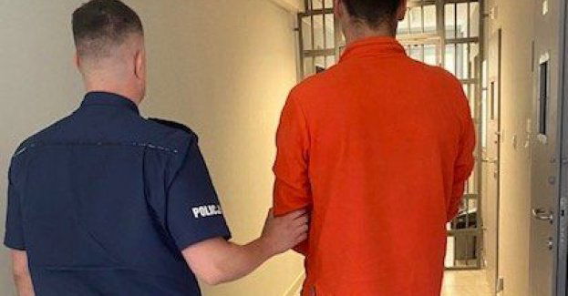 Agresor drogowy został zatrzymany przez policjantów