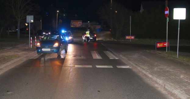 Potrącenie pieszego w Radziejowie
