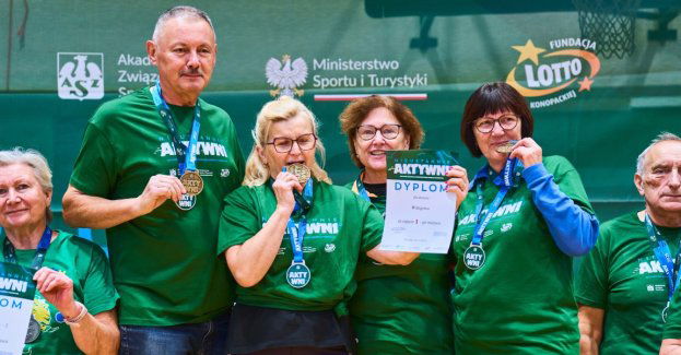 Nieustannie Aktywni dali przykład młodszym