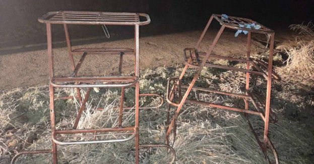 Policjanci odzyskali skradzione sanki sadownicze