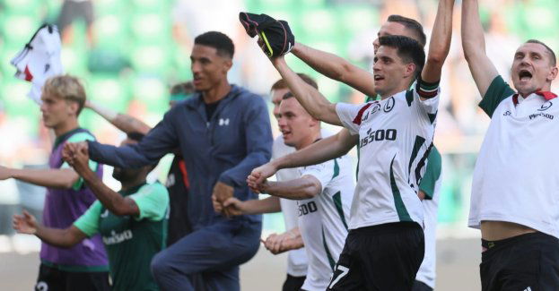 Ekstraklasa piłkarska - grad goli w niedzielę, Legia wiceliderem