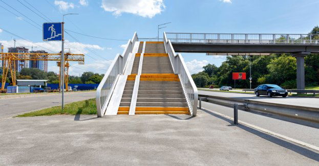 Otwarcie kładki dla pieszych nad Zakopianką w Mogilanach
