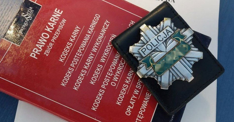 zdjęcie: Policyjny dozór po kradzieży 510 zł przy komendzie / fot. KPP w Stalowej Woli