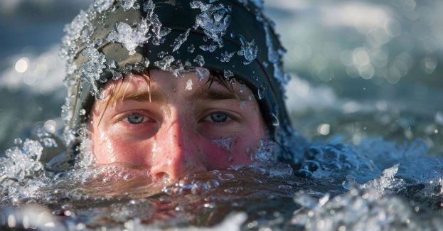 Około 400 morsów bawiło się w lodowatej wodzie na polskim biegunie zimna