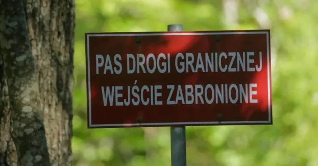 Warmińsko-mazurska SG: od początku wakacji 15 przypadków wejścia na pas drogi granicznej