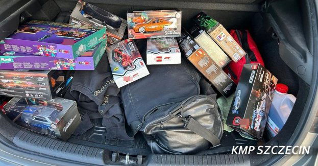 Zatrzymani po kradzieży klocków - wpadli dzięki czujności szczecińskich policjantów