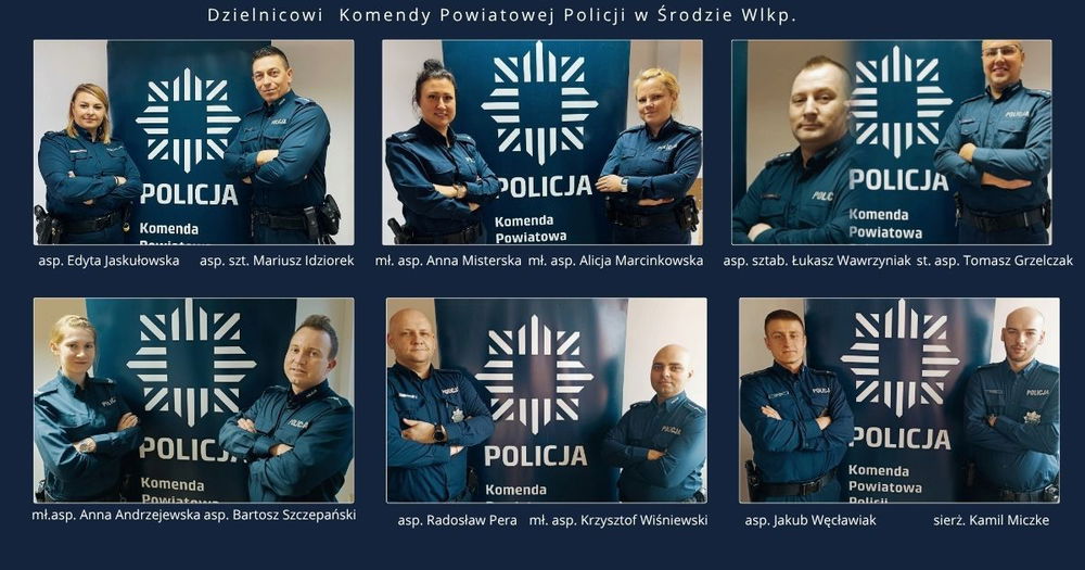 zdjęcie: Głosuj na dzielnicowego z Twojej okolicy w Środzie / fot. KPP Środa Wielkopolska