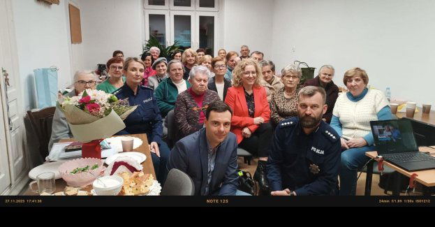 Seniorzy uczyli się jak chronić się przed oszustami