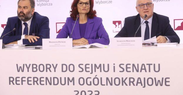 Przekazaliśmy do pomocy pracowników Krajowego Biura Wyborczego do delegatury w Warszawie