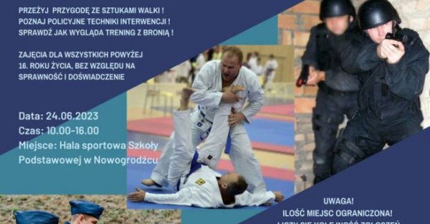 Trenuj z Policją i Samurajem. Chcesz zostać bolesławieckim policjantem, spotkaj się z nami w Nowogrodźcu