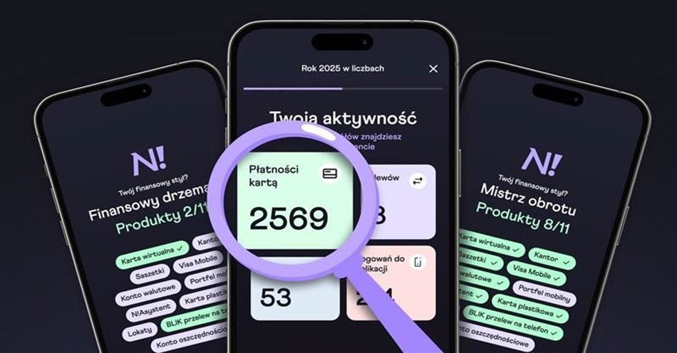 zdjęcie: Nest Bank uruchamia w aplikacji podsumowanie roku z N!Asystentem / fot. Nest Bank