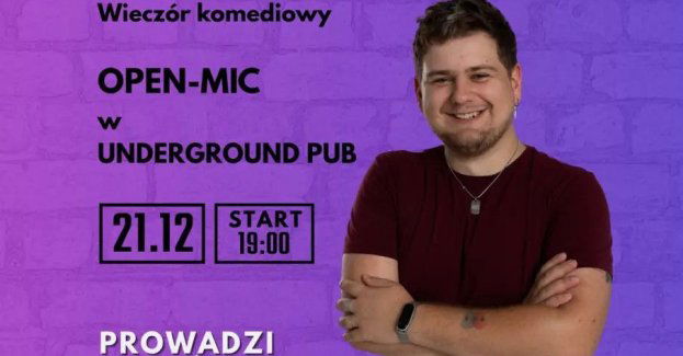 Open-mic w Underground Pub Prowadzi: Kubuś Pudło