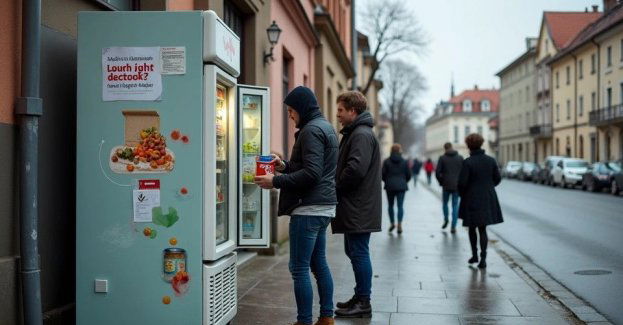 Lodówka społeczna przy ul. Warszawskiej. Pomoc dla potrzebujących bez wyrzucania jedzenia