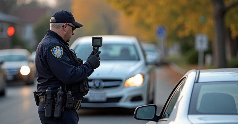 zdjęcie: Policjant ukarany za przekroczenie prędkości w Limanowej / TM/ przykładowa ilustracja