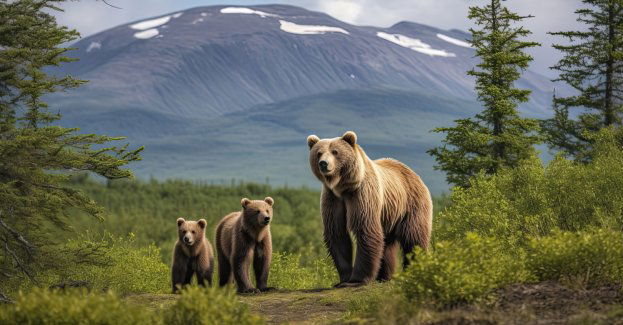Na szlakach turystycznych łatwo o spotkanie z niedźwiedziem