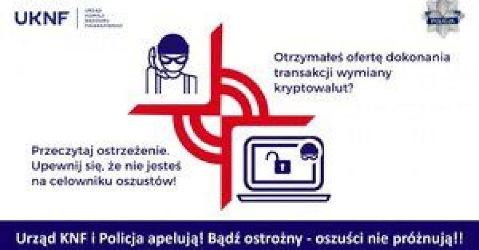 zdjęcie: Oszustwa na kryptowaluty w Dąbrowie Górniczej: jak nie dać się nabrać / fot. KMP w Dąbrowie Górniczej