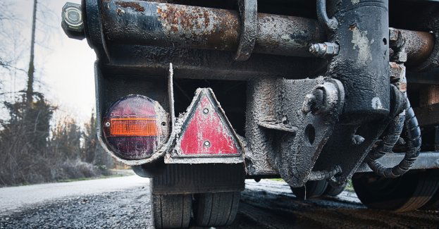 Kierowca ciężarowej Scanii zginął w wypadku na autostradzie A1
