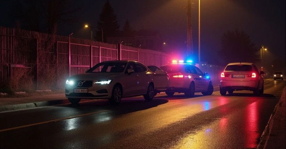 zdjęcie: Pijany kierowca Volvo próbował uciec i uderzył w płot / TM/ przykładowa ilustracja