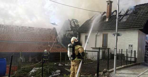Jedna osoba zginęła w pożarze domu
