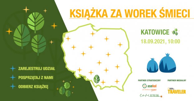 Chcesz otrzymać książkę - posprzątaj śmieci!