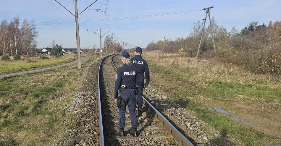 zdjęcie: Kontrole przy torach w Koszalinie. Policja sprawdza przejazdy i złomowiska / fot. KMP w Koszalinie