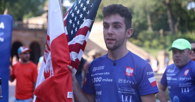 "Polski Forrest Gump" ukończył bieg przez całe USA