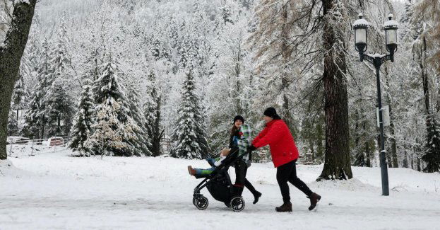 Intensywne opady śniegu; na Kasprowym Wierchu 45 cm