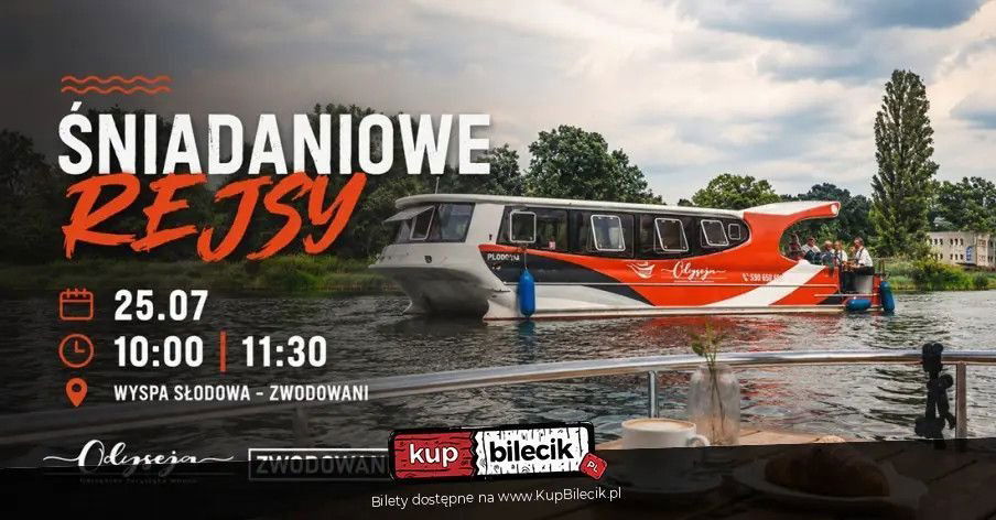zdjęcie: Śniadaniowe Rejsy z Odyseją / kupbilecik24.pl / Śniadaniowe Rejsy z Odyseją