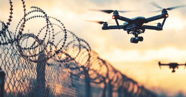 W nocy Straż Graniczna obserwowała wzmożoną aktywność dronów białoruskich