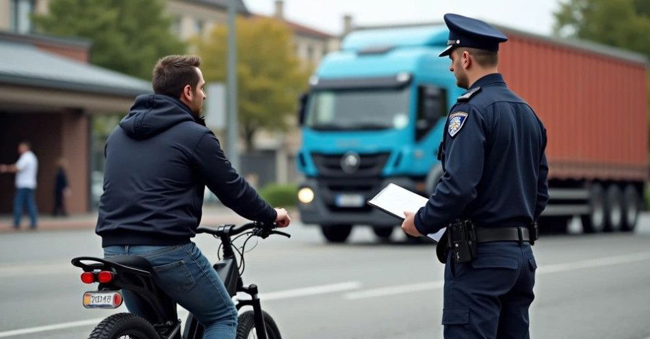 zdjęcie: Przyjechał ciężarówką na zakazie i ukradł rower elektryczny / TM/ przykładowa ilustracja