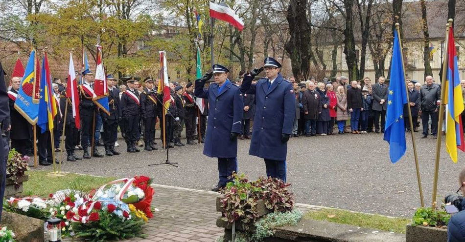zdjęcie: Zabrze świętowało Niepodległość z udziałem policji / fot. KMP w Zabrzu