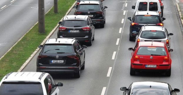 10-kilometrowy korek na A4 przed przejściem graniczny z Niemcami
