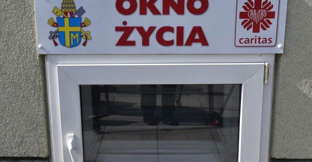 Noworodek znaleziony w oknie życia