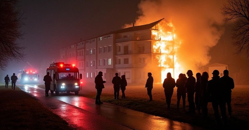 zdjęcie: Czujny sąsiad uratował mieszkańców po pożarze w Jeleniowie / TM/ przykładowa ilustracja