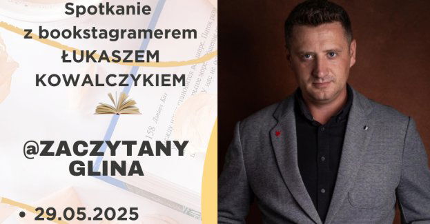 Spotkanie z bookstagramerem Zaczytanym gliną