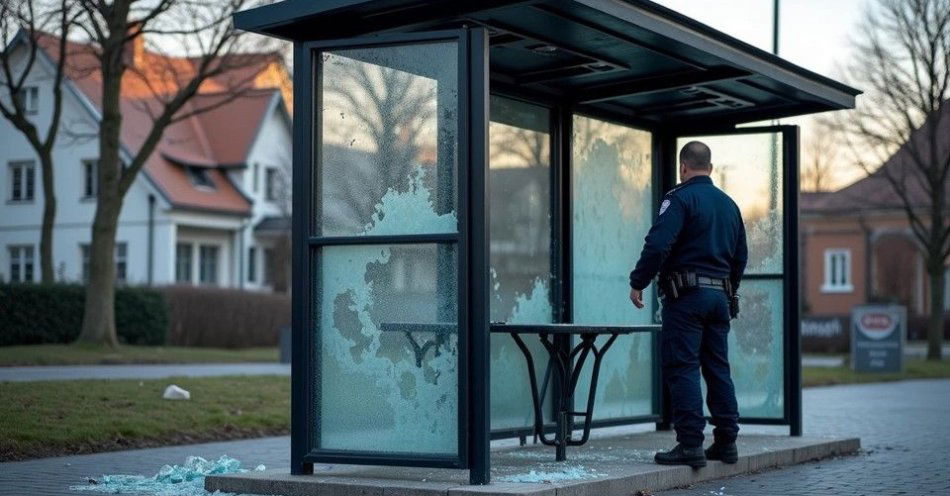 zdjęcie: Zatrzymano sprawcę zniszczenia wiaty przystankowej w Dobryninie / TM/ przykładowa ilustracja