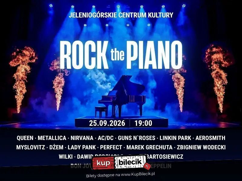 zdjęcie: ROCK the PIANO / kupbilecik24.pl / ROCK the PIANO