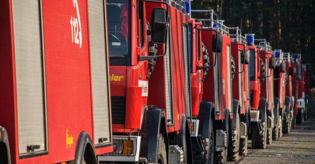 Gaszenie pożaru hali z hulajnogami może potrwać nawet kilkanaście godzin